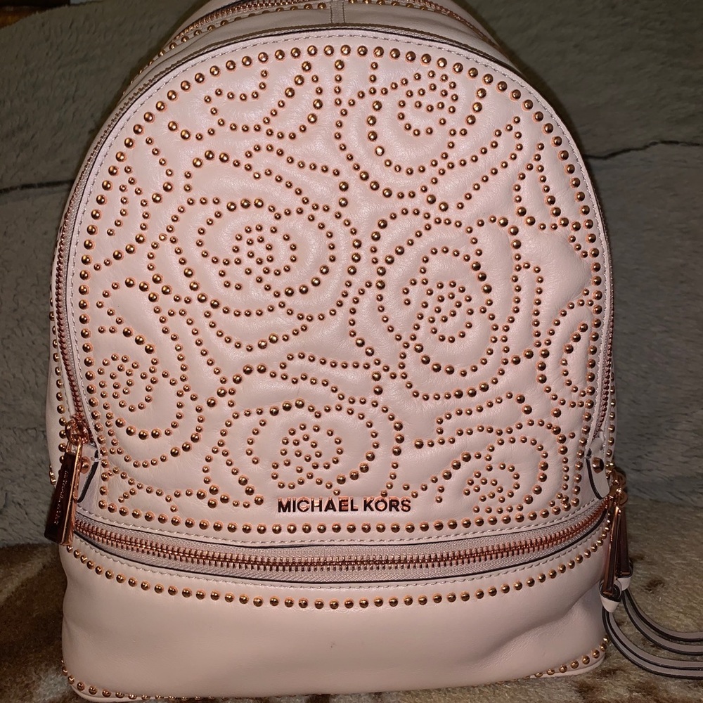 Michael Kors “Rhea Studded” backpack - Picture 2 of 5